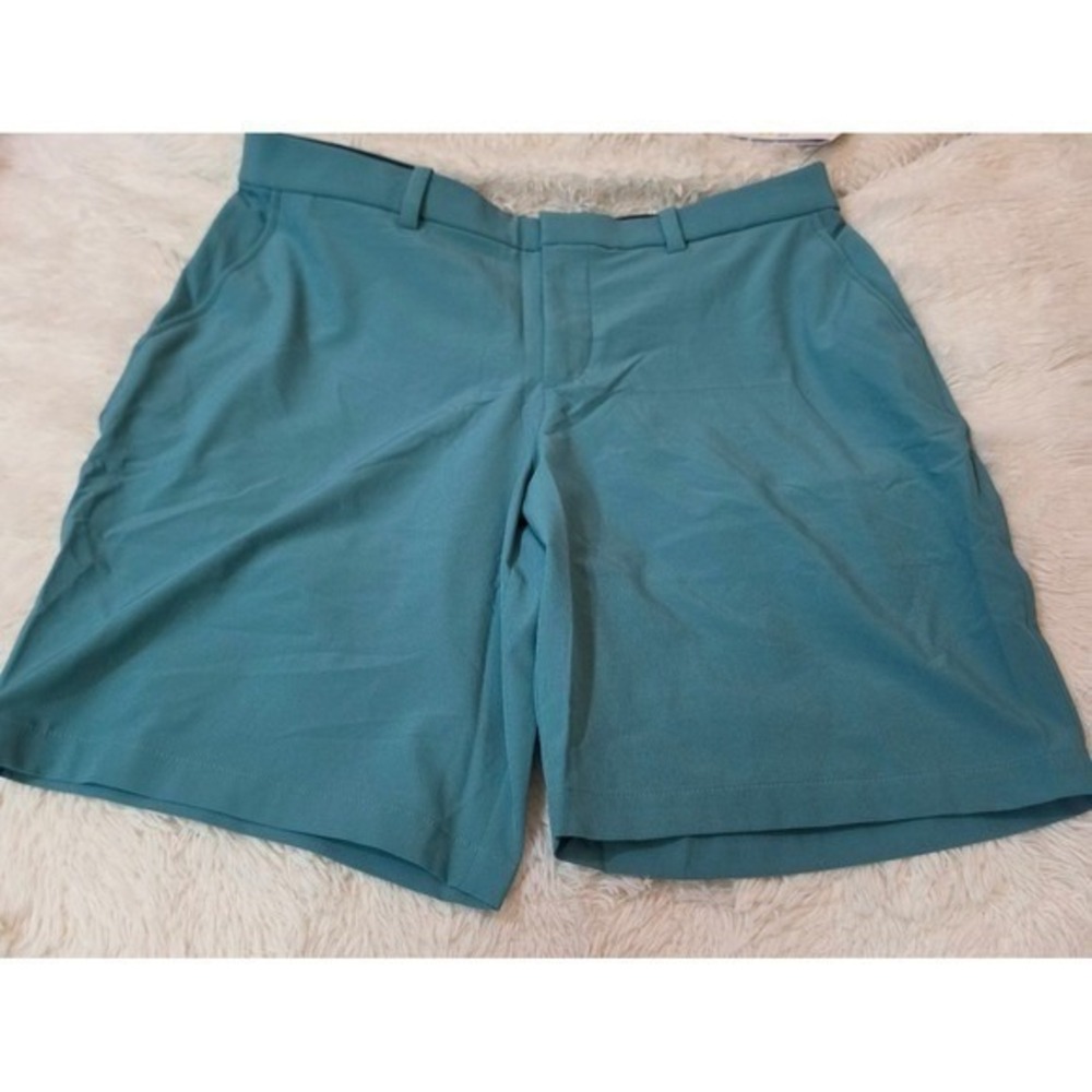 NWT Nike Golf Dri-FIT Victory Shorts 40 Mineral Teal Green Blue Flat Front 10.5"